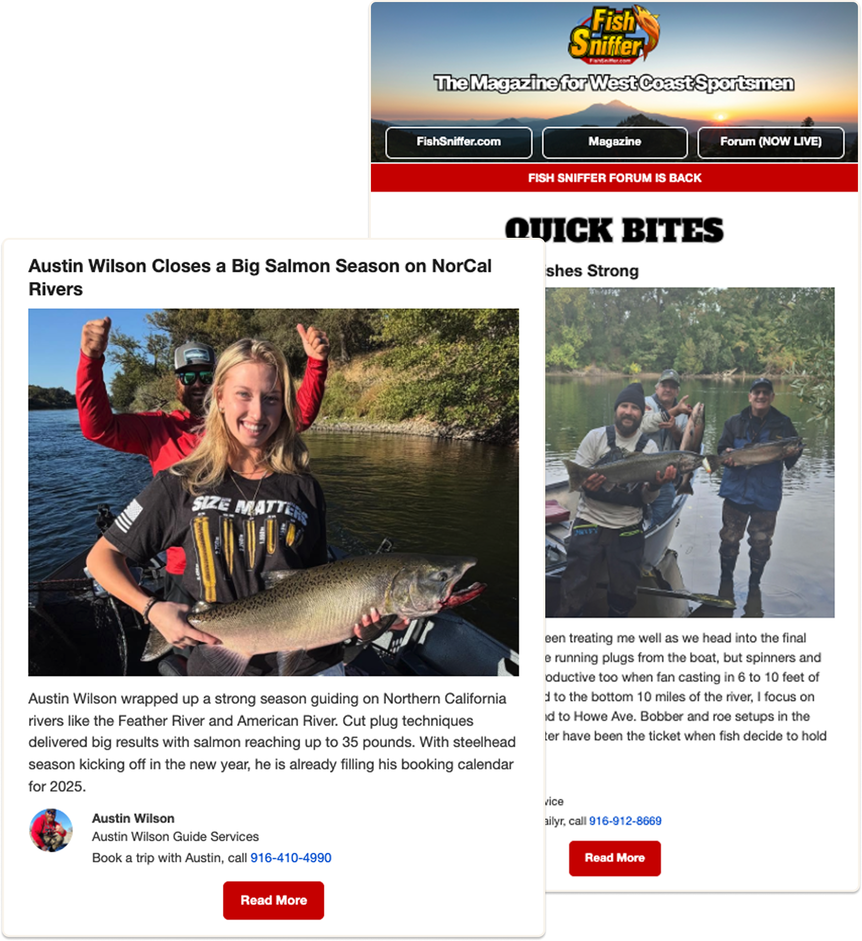 Quick Bites Newsletter preview